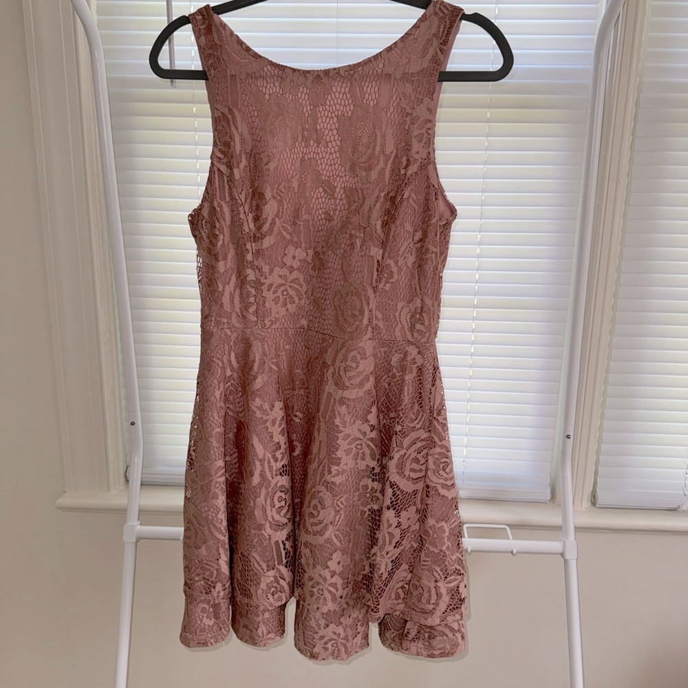 Lace Pink Dress